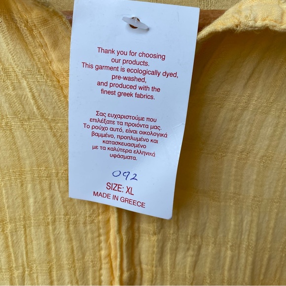 NWT Lightweight Gauze Cotton Casual Button Up Shirt - Picture 4 of 12